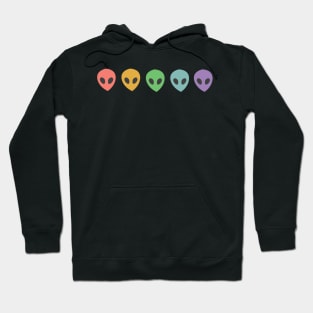 Rainbow Alien Hoodie